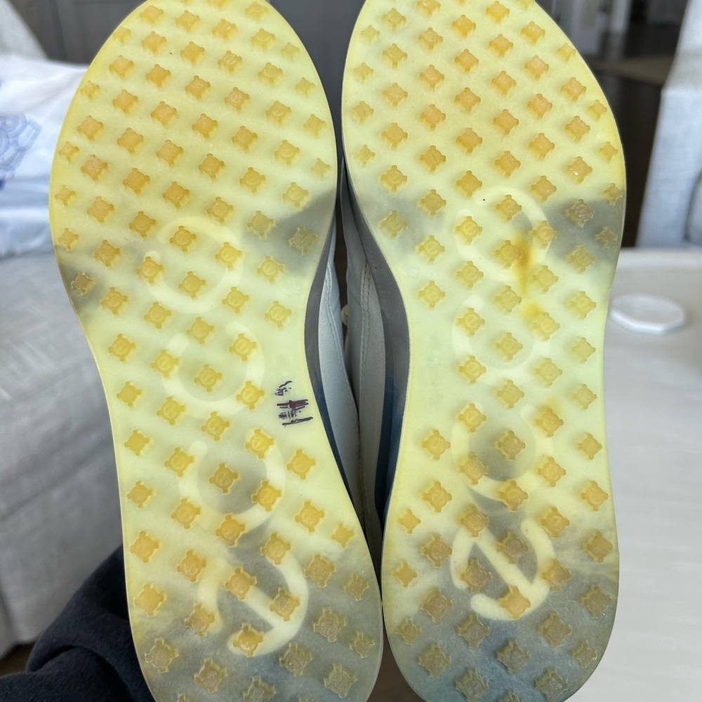 ECCO Golf Shoes S-Three Golf Shoe Women ‘s White Mirage - Picture 4 of 7